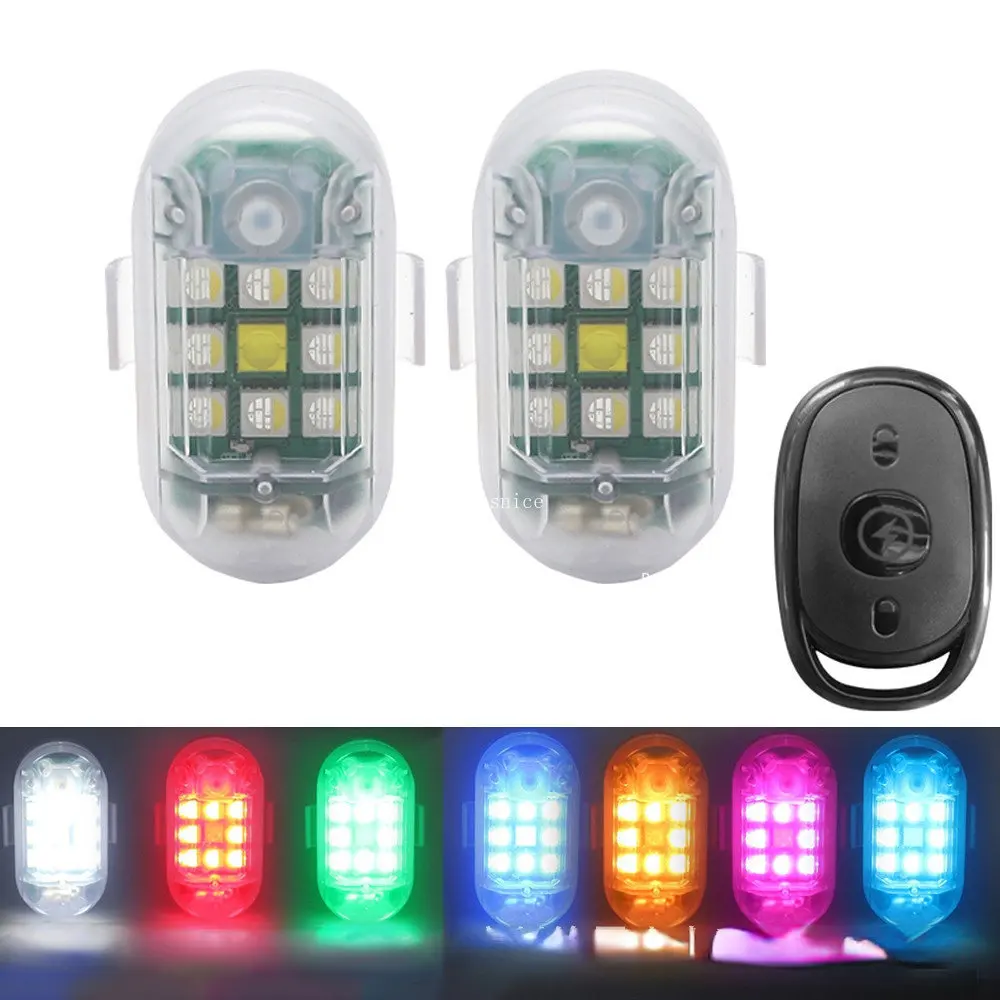 Drone Strobe Light - 1/2 Stuks Draadloze LED Stroboscoop Afstandsbediening