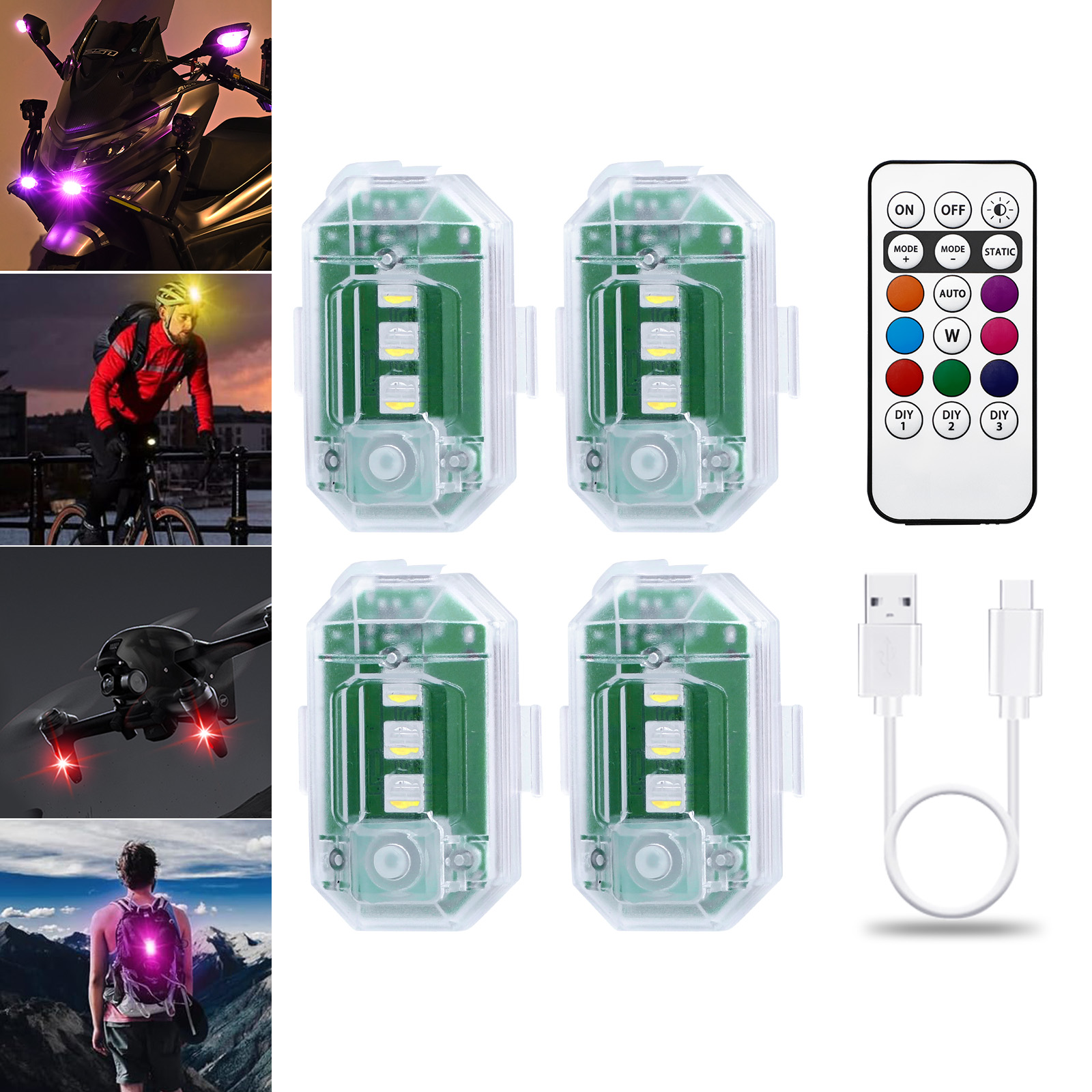 LECART Draadloze led-verlichti - Drone Strobe Light recensie en prijs