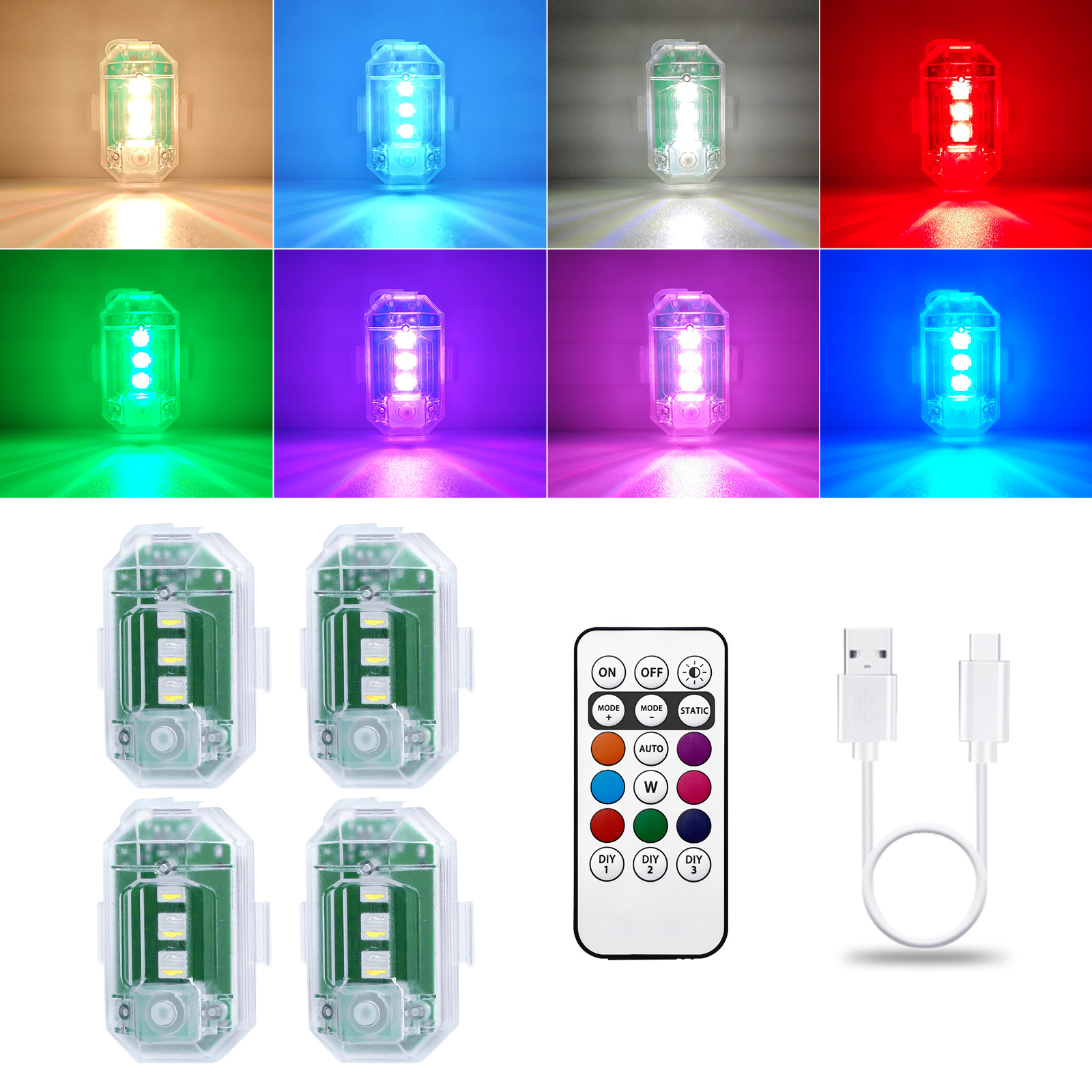 LECART Draadloze led-verlichti - Drone Strobe Light recensie en prijs