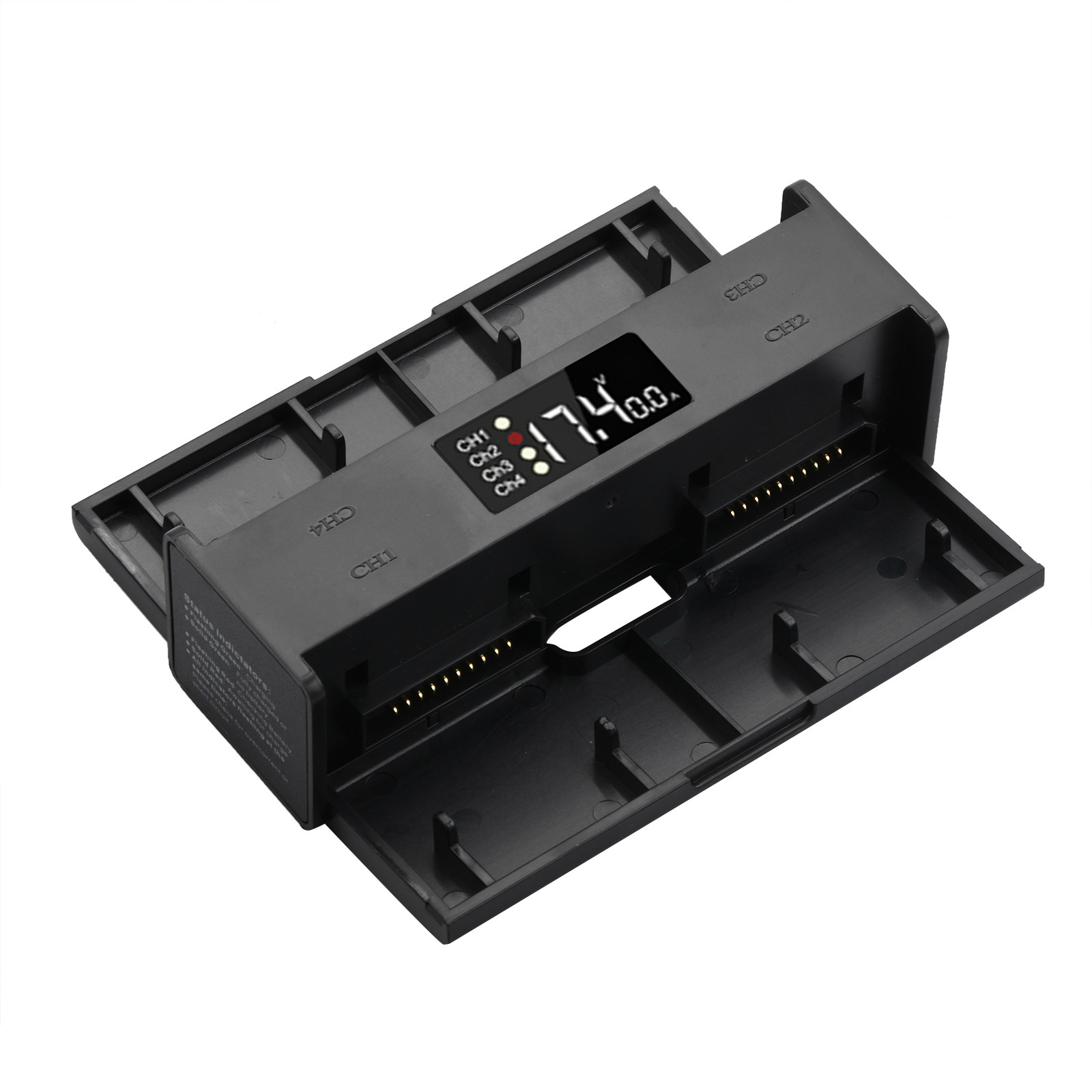 LED-display 4-in-1 batterijlad - Drone Charging Hub recensie en prijs