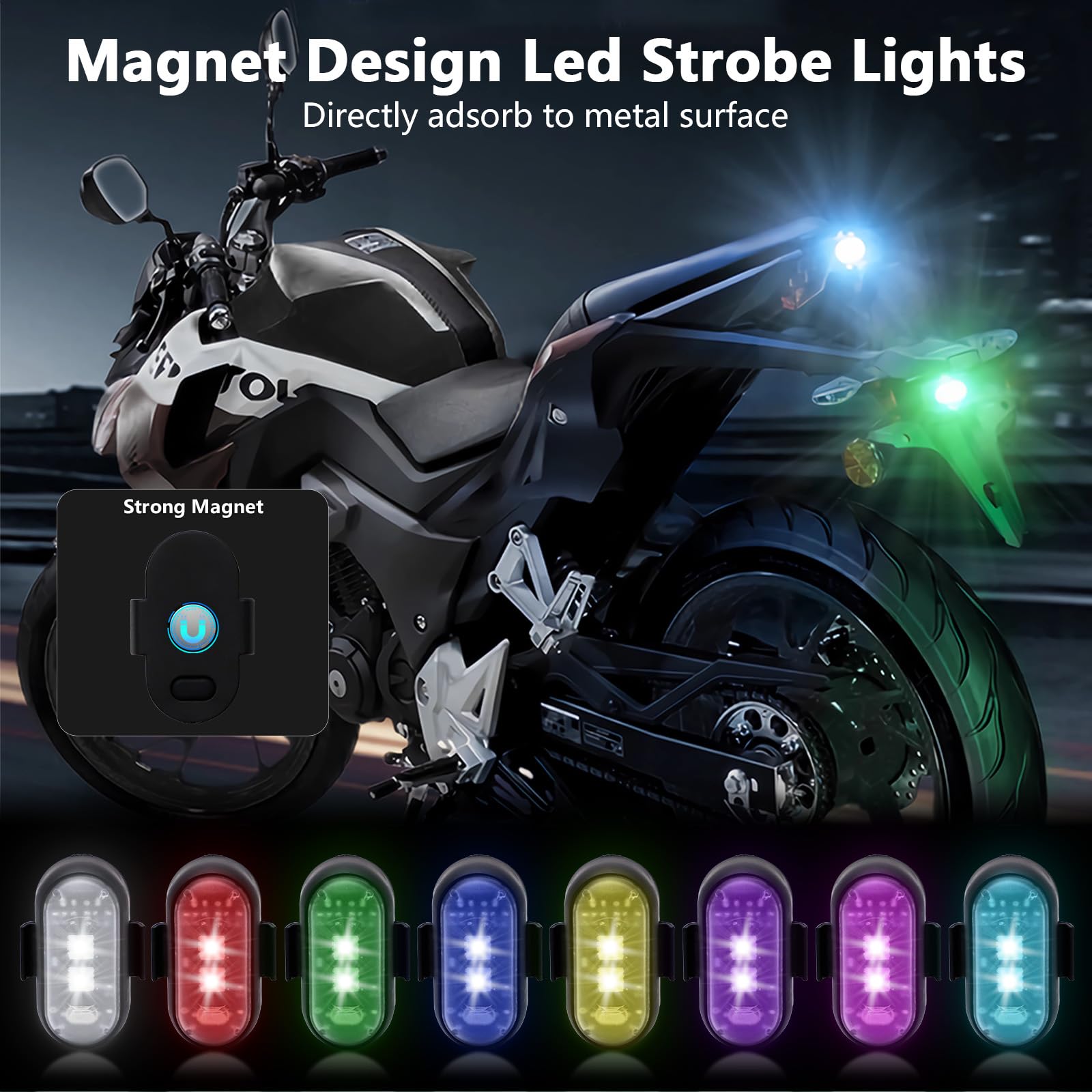 4 stuks LED knipperlichten met - Drone Strobe Light recensie en prijs