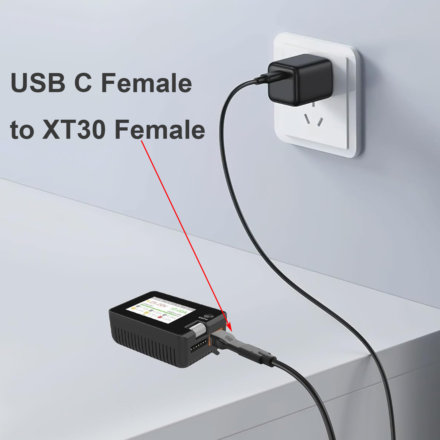 1 st USB Type C Vrouwelijke In - Drone Battery Adapter recensie en prijs