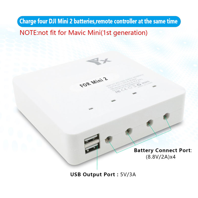 YX 6IN1 Snelle slimme batterij - Drone Charging Hub recensie en prijs