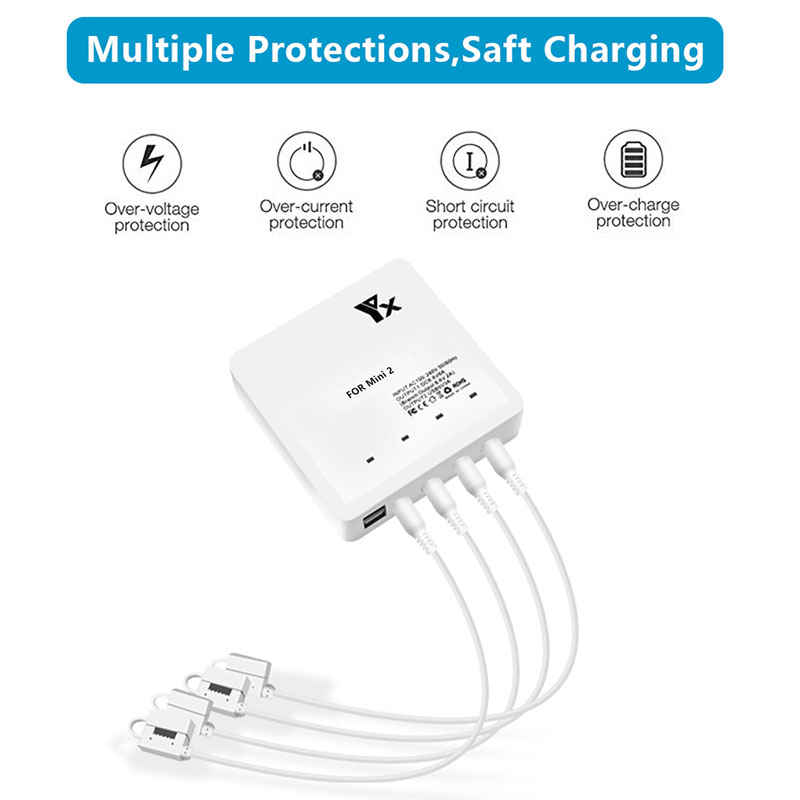 YX 6IN1 Snelle slimme batterij - Drone Charging Hub recensie en prijs