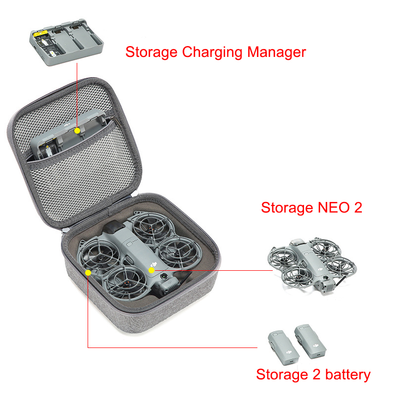 Draagtas Schokbestendig Case v - Drone Carrying Case recensie en prijs